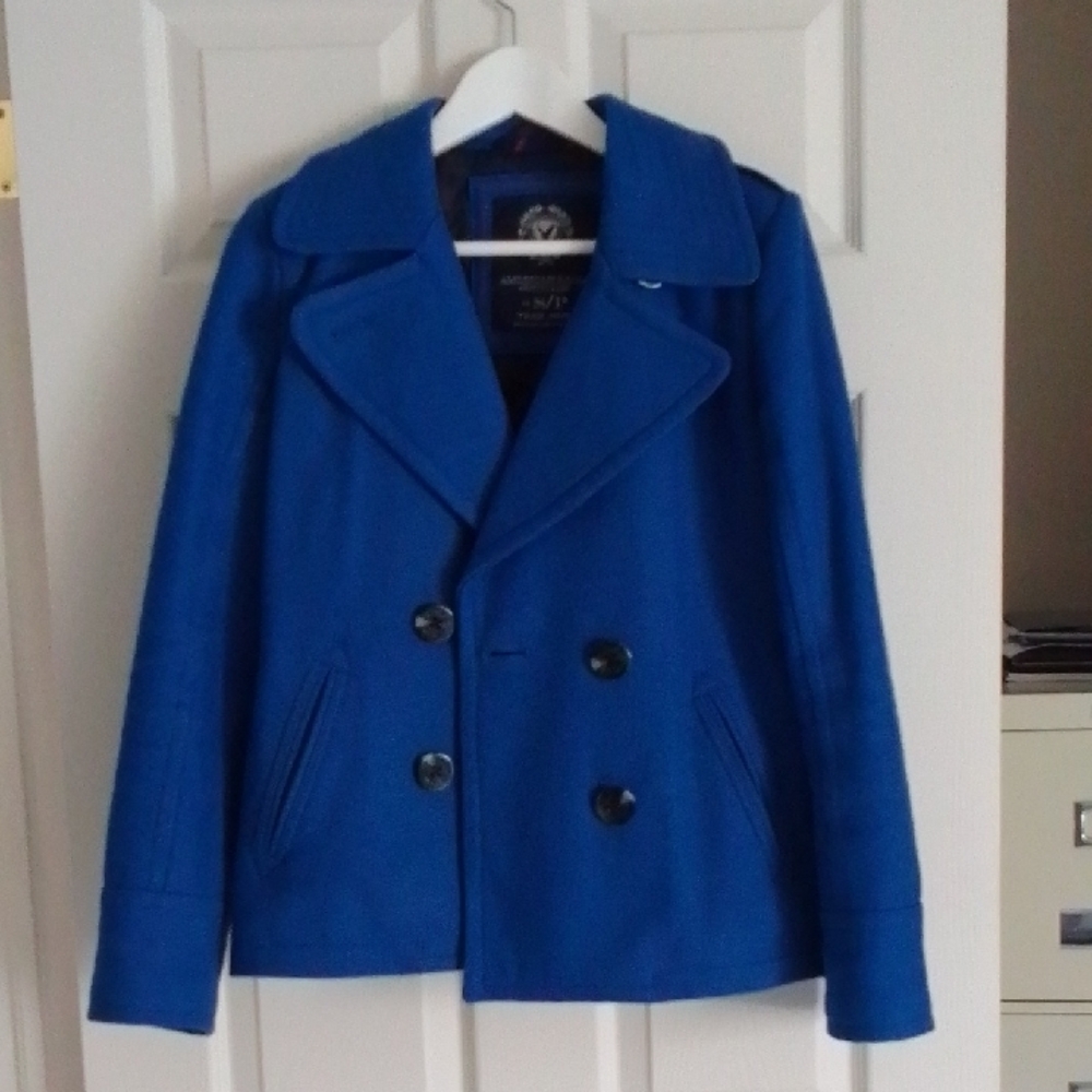 American Eagle Peacoat blue S